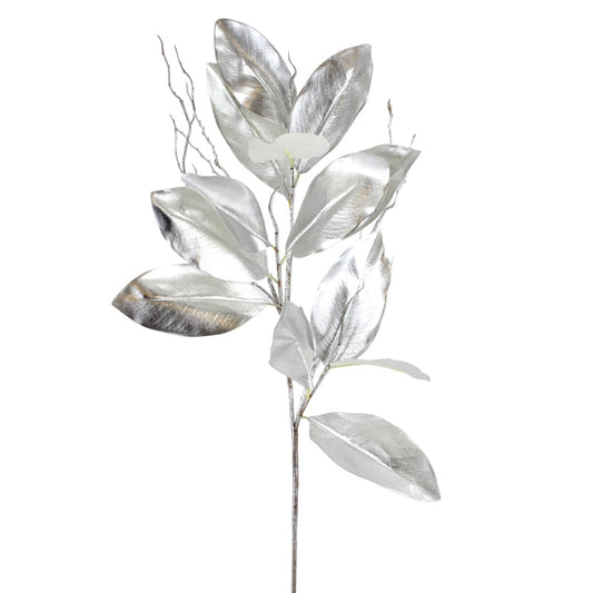 Hoja Magnolia Plata 35"