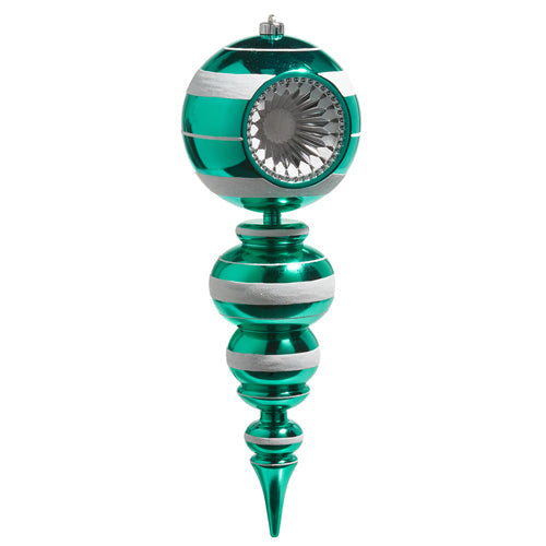 Obelisco Colgante Verde 22"