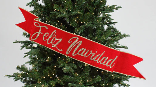 Banner Feliz Navidad 6"x48"