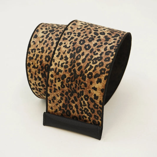 Listón Leopardo 4"x10yd